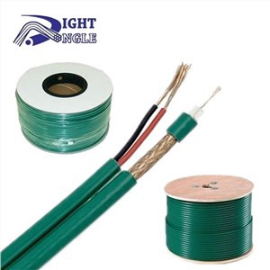 KX6A+2C/ KX7+2Alim Siamese Coaxial Cable Kx7+2C Camera Wire Coaxial With Power CCTV Cable