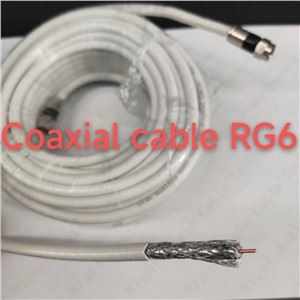 Coaxial Cable RG6 SFTP Pure Copper Conductor Multilayer Signal Shielding