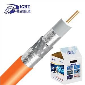 Rg6 Coaxial Tv Cable Factory Supply Communication Line