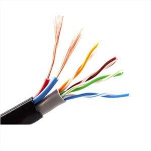 Cat5e 2c 8 Bare Copper Conductors And 2 Pure Copper Power Wire